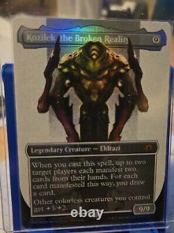 MTG Emrakul, the World Anew (Borderless) Modern Horizons 3 Foil, + 2 Extra cards