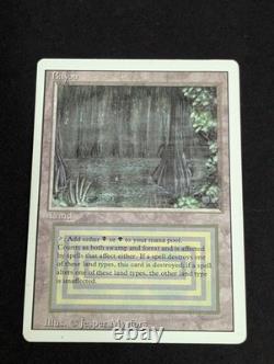 MTG English Bayou Heavy Play Normal Revised Magic The Gathering Dual Land
