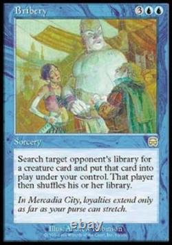 MTG English Bribery NM Foil Mercadian Masques