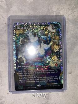 MTG English Doubling Season (Showcase) (Fracture Foil) NM Foil Foundations