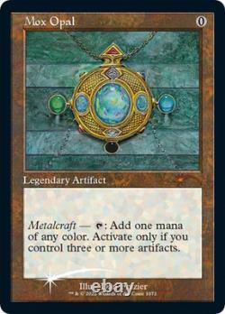 MTG English Mox Opal (Retro Frame) (Foil Etched) NM Foil Secret Lair