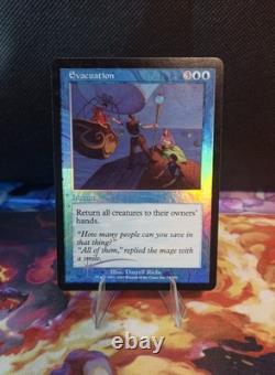 MTG Evacuation English FOIL 7th Edition M/NM (No foil scuffing)