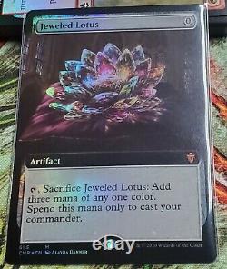 MTG FOIL Jeweled Lotus Extended Full Art #695 Commander Legends Mythic Rare