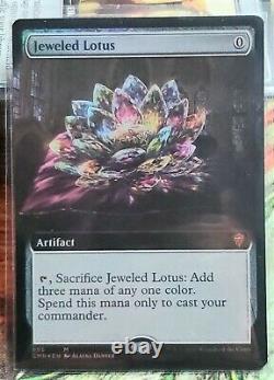 MTG FOIL Jeweled Lotus Extended Full Art #695 Commander Legends Mythic Rare