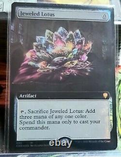 MTG FOIL Jeweled Lotus Extended Full Art #695 Commander Legends Mythic Rare