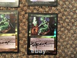 MTG FOIL Pernicious Deed Apocalypse Magic the Gathering signed altered set 4x