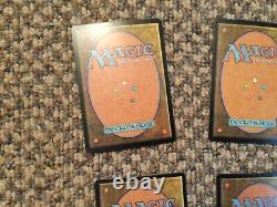 MTG FOIL Pernicious Deed Apocalypse Magic the Gathering signed altered set 4x