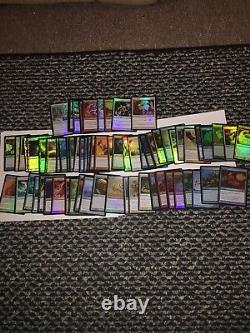 MTG FOIL Rare Lot All FOIL RARES Core Sets 73 Cards Free Shipping