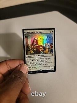 MTG FOIL Recruiter of the Guard Conspiracy Take the Crown Lightly Played