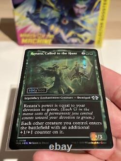 MTG FOIL Serialized Renata, Called to the Hunt 500/500 March of the Machine