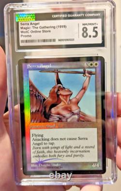 MTG FOIL Serra Angel GRADED 8.5