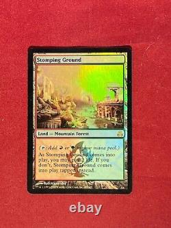 MTG FOIL Stomping Ground Guildpact Magic the Gathering