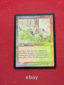 MTG FOIL Wooded Foothills Onslaught Magic the Gathering