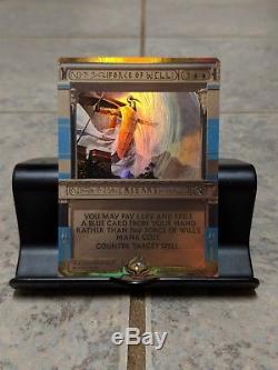 MTG FORCE OF WILL (FOIL) Masterpiece Amonkhet Invocations Magic Gathering