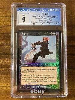 MTG? FUGUE FOIL? 7th Edition CGC Quad 9's+ MINT UNCOMMON Sorcery LOW POP