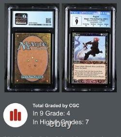 MTG? FUGUE FOIL? 7th Edition CGC Quad 9's+ MINT UNCOMMON Sorcery LOW POP