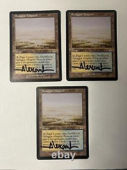 MTG Flooded Strand Onslaught 316/350 Regular Rare ITALIAN x3