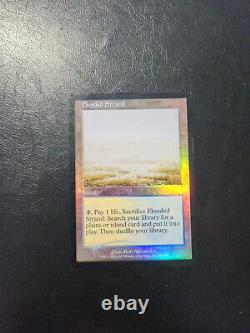 MTG Flooded Strand Onslaught OG FOIL FAST SHIP EDH Land HP PLAYED