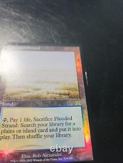 MTG Flooded Strand Onslaught OG FOIL FAST SHIP EDH Land HP PLAYED