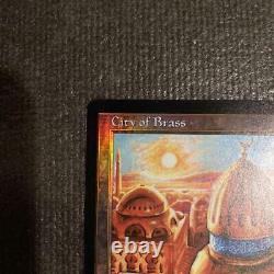 MTG Foil Ctiy of Brass English Used Magic the Gathering