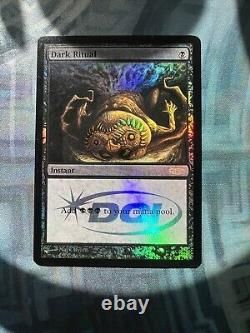 MTG Foil Dark Ritual EX/LP- Judge Promo