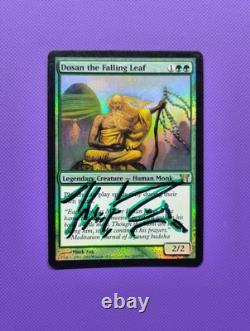 MTG Foil Dosan the Falling Leaf Champions of Kamigawa Artist Signed Magic EDH