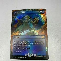 MTG Force of Will Double Masters Borderless Mythic FOIL
