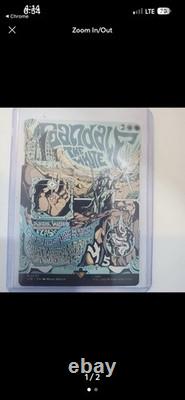 MTG GANDALF THE WHITE BORDERLESS POSTER FOIL The Lord of the Rings NM