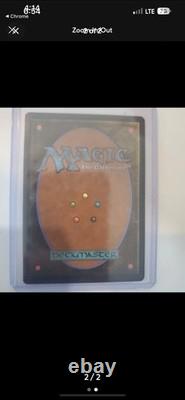 MTG GANDALF THE WHITE BORDERLESS POSTER FOIL The Lord of the Rings NM