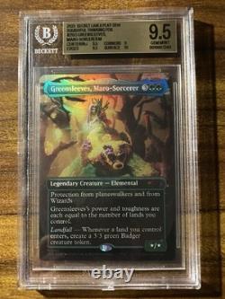 MTG? GREENSLEEVES, MARO-SORCERER Borderless? FOIL? SLD X Play-Doh BGS 9.5 MYTHIC