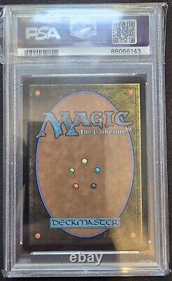 MTG Gandalf the White Borderless Poster Foil SERIALIZED 008/100 PSA10