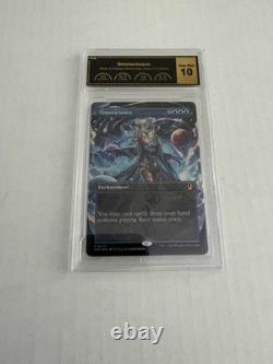 MTG Gem Mint 10 Omniscience (Anime Borderless Foil) PCG Wilds of Eldraine