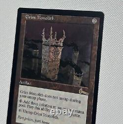 MTG Grim Monolith Urza's Legacy Regular Excellent condition NM/LP++