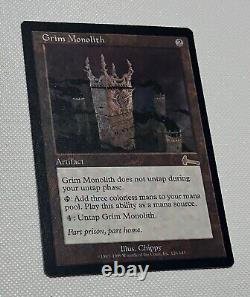 MTG Grim Monolith Urza's Legacy Regular Excellent condition NM/LP++