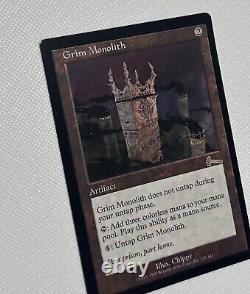 MTG Grim Monolith Urza's Legacy Regular Excellent condition NM/LP++