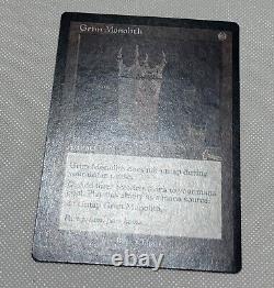 MTG Grim Monolith Urza's Legacy Regular Excellent condition NM/LP++