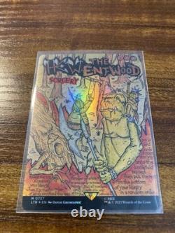 MTG? HEW THE ENTWOOD (Borderless POSTER Full Art) FOIL? LTR Showcase MINT MYTHIC