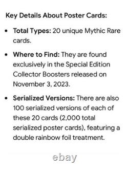 MTG? HEW THE ENTWOOD (Borderless POSTER Full Art) FOIL? LTR Showcase MINT MYTHIC
