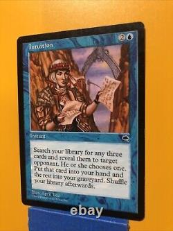 MTG Intuition Tempest Blue Instant Magic the Gathering