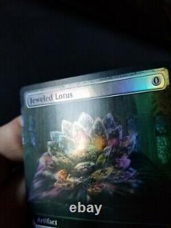 MTG Jeweled Lotus Foil Extended Art LP/NM Commander Legends