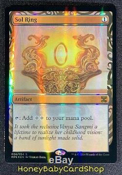 MTG Kaladesh Inventions 2016 Sol Ring M/NM Foil Mythic MPS Masterpiece Series