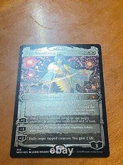 MTG Kamigawa Neon Dynasty The Wandering Emperor Showcase Etched Foil M/NM