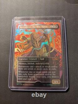 MTG Ketramose, the New Dawn NM Borderless Foil Artist Proof Only 50 Exist