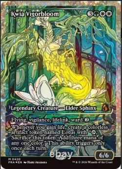 MTG Kwia Vigorbloom (Showcase) (Fracture Foil) (0420) Reality Fracture Foil