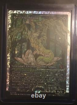 MTG Kwia Vigorbloom (Showcase) (Fracture Foil) (0420) Reality Fracture Foil