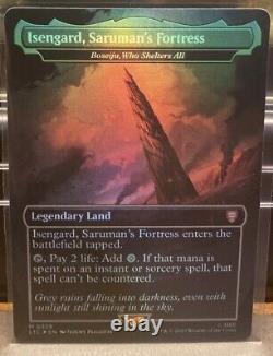 MTG LOTR? Legendary Land Set? 7 Foil NM/M BOX TOPPERS Read Description