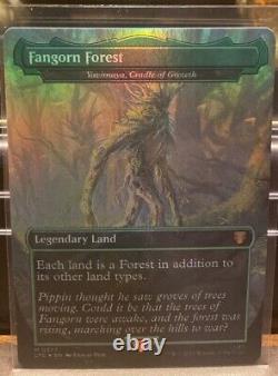 MTG LOTR? Legendary Land Set? 7 Foil NM/M BOX TOPPERS Read Description