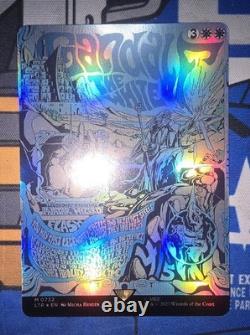 MTG LTR Gandalf the White (Borderless Poster) #732 Near Mint Foil