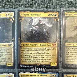 MTG LTR Non-Foil 0642-0686 Set Special Edition Pack Fresh Arwen Saruman Sauron