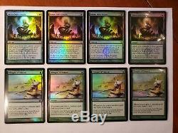 MTG Legacy Elves Deck FOIL or almost as much as it can be